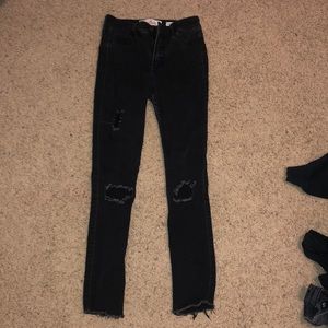 Black Hollister Jeans